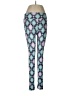 Lularoe Argyle Teal Leggings One size - photo 1