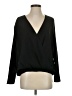 Sugar Lips 100% Polyester Black Long Sleeve Blouse Size S - photo 1