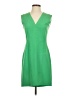 Tibi Solid Green Casual Dress Size 2 - photo 1
