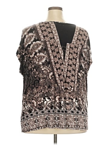 One World Short Sleeve Blouse (view 2)
