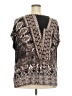 One World Silver Short Sleeve Blouse Size 3X - photo 2