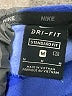 Nike 100% Polyester Blue Pullover Hoodie Size M - photo 7