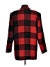 Scoop Plaid Red Coat Size M - photo 2