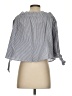 American Eagle Outfitters Gray 3/4 Sleeve Blouse Size S - photo 2