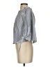 American Eagle Outfitters Gray 3/4 Sleeve Blouse Size S - photo 5