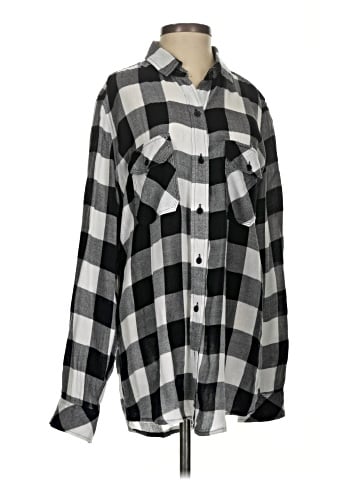 Seven7 Long Sleeve Button-Down Shirt (view 1)