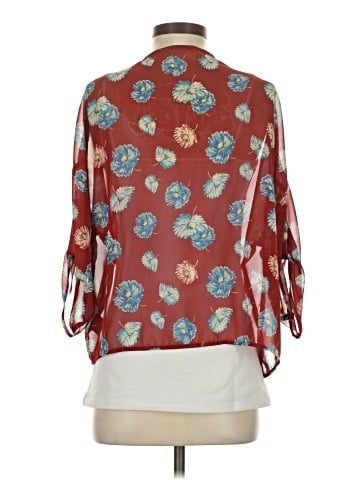 Pins and Needles 3/4 Sleeve Blouse (view 2)