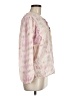 Dolan Pink Long Sleeve Blouse Size M - photo 4