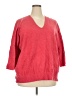 A Beautiful Soul 100% Nylon Red Pullover Sweater Size 3X - photo 1