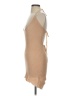 Shein 100% Polyester Tan Cocktail Dress Size 4 - photo 5
