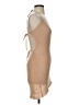 Shein 100% Polyester Tan Cocktail Dress Size 4 - photo 4