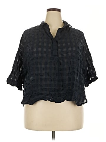 Poetry 3/4 Sleeve Blouse (view 1)