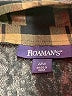 Roaman's 100% Rayon Plaid Black Brown Long Sleeve Button-Down Shirt Size 22W - photo 7