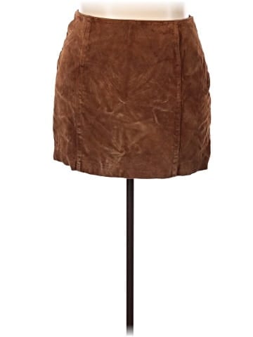 Old Navy Leather Skirt (view 1)