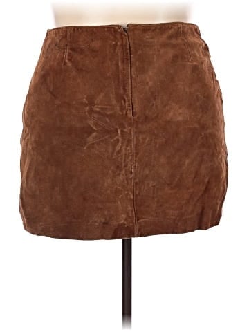 Old Navy Leather Skirt (view 2)