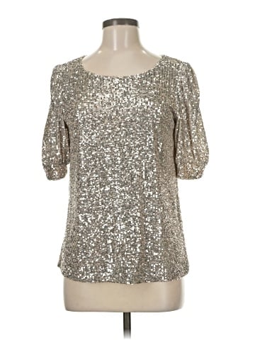 Cable & Gauge Short Sleeve Blouse (view 1)