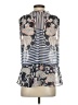 CAbi 100% Polyester Blue Sleeveless Blouse Size XS - photo 2