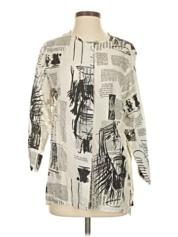 David Dart 3/4 Sleeve Blouse (view 1)