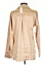 Mystree Metallic Tan Long Sleeve Blouse Size S - photo 2