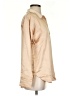 Mystree Metallic Tan Long Sleeve Blouse Size S - photo 4