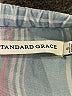 Standard Grace 100% Lyocell Blue 3/4 Sleeve Blouse Size S - photo 7