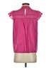 J.Crew 100% Cotton Pink Short Sleeve Blouse Size S - photo 2