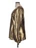 Premise Studio 100% Polyester Metallic Gold Long Sleeve Blouse Size XL - photo 5