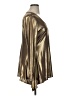Premise Studio 100% Polyester Metallic Gold Long Sleeve Blouse Size XL - photo 4