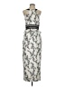 StyleStalker Print Ivory White Cocktail Dress Size XS - photo 1