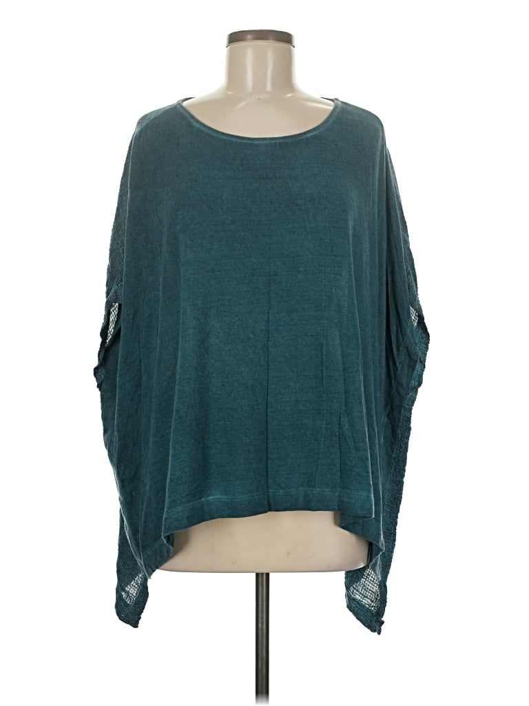 Pre-owned Amadi 3/4 Sleeve T-shirt In Blue