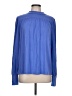 Ann Taylor Blue Long Sleeve Blouse Size L - photo 1