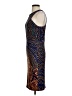 Analili Graphic Blue Cocktail Dress Size S - photo 5