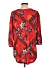 Unbranded Red 3/4 Sleeve Blouse Size L - photo 2
