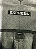 Express Solid Gray Shorts Size 4 - photo 3