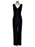 Donna Morgan Solid Black Jumpsuit Size 12 - photo 2