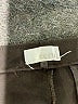 Ecru Solid Black Dress Pants Size 2 - photo 7