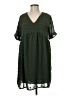 Unbranded 100% Polyester Green Casual Dress Size M - photo 1