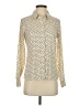 Express Polka Dots Ivory Long Sleeve Blouse Size XS - photo 1