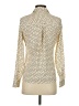 Express Polka Dots Ivory Long Sleeve Blouse Size XS - photo 2
