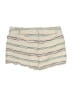 Ann Taylor LOFT Stripes Ivory Shorts Size 2 - photo 2