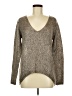 Sisters Metallic Silver Pullover Sweater Size M - photo 1