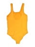 Unbranded Solid Orange One Piece Swimsuit Size M (estimated) - photo 2