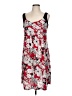 New Directions Print Red Casual Dress Size 10 - photo 1