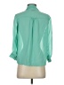 rue21 100% Polyester Teal 3/4 Sleeve Blouse Size S - photo 2