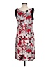 New Directions Print Red Casual Dress Size 10 - photo 2