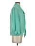 rue21 100% Polyester Teal 3/4 Sleeve Blouse Size S - photo 4