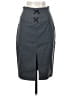Express Design Studio Chevron-herringbone Gray Casual Skirt Size 4 - photo 2