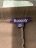 Roaman's Solid Brown Active Pants Size 30w - photo 4
