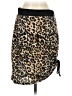 Cato Animal Print Brown Casual Skirt Size S - photo 1