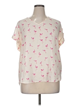 London Times Short Sleeve Blouse